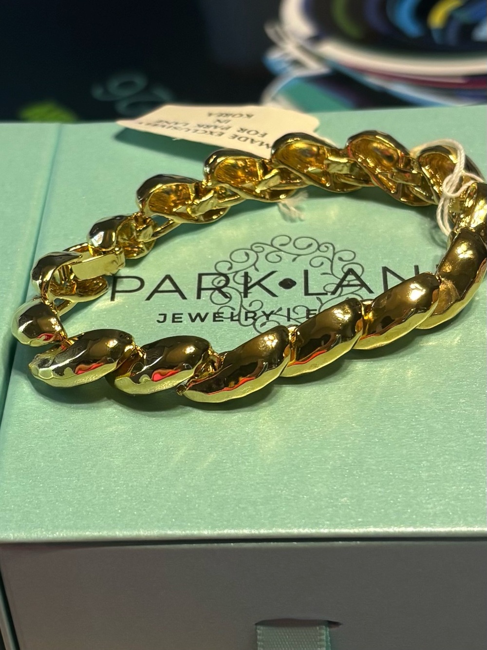Park Lane Gold-Tone Chunky San Marco chain Link Bracelet